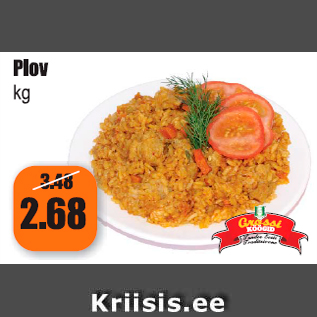 Allahindlus - Plov, kg