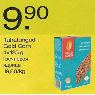 Allahindlus - Tatratangud Gold Corn