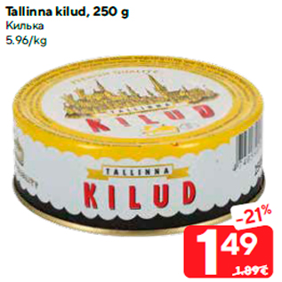 Allahindlus - Tallinna kilud, 250 g