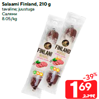 Allahindlus - Salaami Finland, 210 g