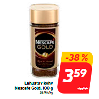 Allahindlus - Lahustuv kohv Nescafe Gold, 100 g