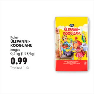 Allahindlus - Ülepannikoogijahu magus 0,5kg