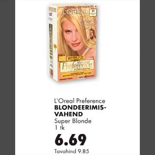 Allahindlus - Blondeerimisvahend Super Blondo 1tk