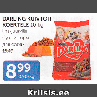 Allahindlus - DARLING KUIVTOIT KOERTELE 10 KG