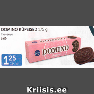 Allahindlus - DOMINO KÜPSISED 175 G