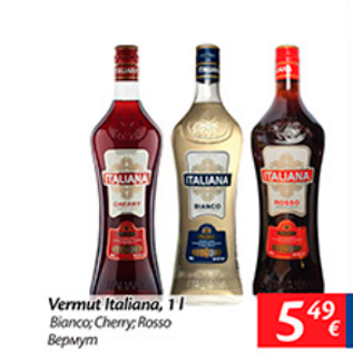 Allahindlus - Vermut Italiana, 1 l