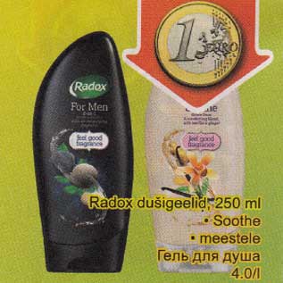 Allahindlus - Radox dušigeel,