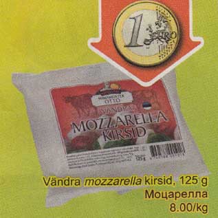 Allahindlus - Vändra mozzarella kirsid