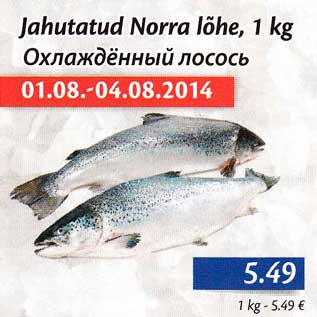 Allahindlus - Jahutatud Norra Iõhe, 1 kg