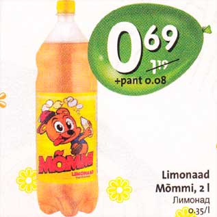 Allahindlus - Limonaad Мõmmi, 2 l