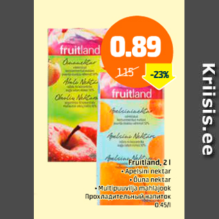 Allahindlus - Fruitland, 2 l