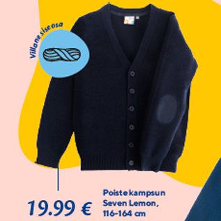 Allahindlus - Poiste kampsun Seven Lemon