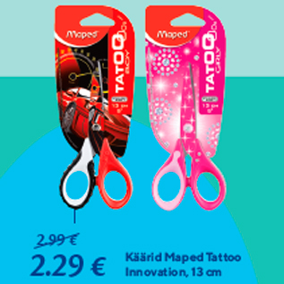 Allahindlus - Käärid Maped Tattoo Innovation, 13 cm