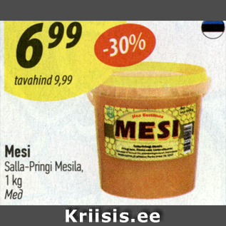 Allahindlus - Mesi Salla-Pringi Mesila