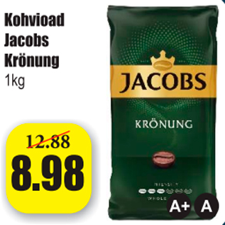 Allahindlus - Kohvioad Jacobs Krönung 1 kg