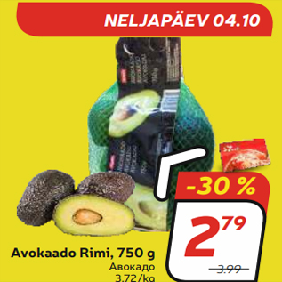 Allahindlus - Avokaado Rimi, 750 g