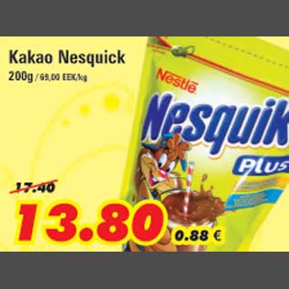 Allahindlus - Kakao Nesquick