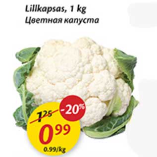 Allahindlus - Lillkapsas, 1 kg