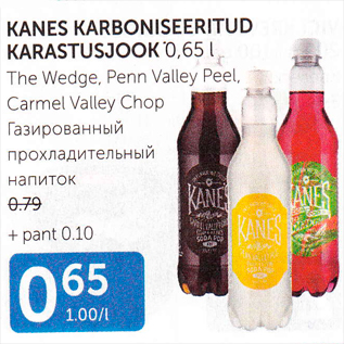 Allahindlus - KANES KARBONISEERITUD KARASTUSJOOK 0,65 L