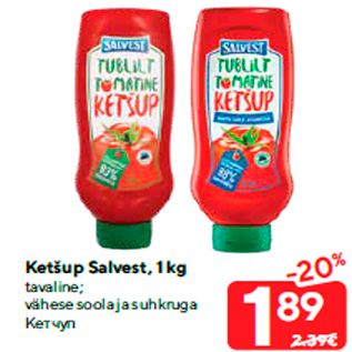 Allahindlus - Ketšup Salvest, 1 kg