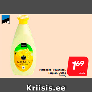 Allahindlus - Majonees Provansaal, Tarplan, 900 g