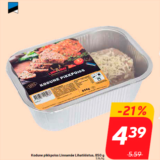 Allahindlus - Kodune pikkpoiss Linnamäe Lihatööstus, 850 g