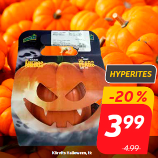 Allahindlus - Kõrvits Halloween, tk