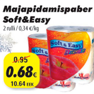 Allahindlus - Majapidamispaber Soft&Easy