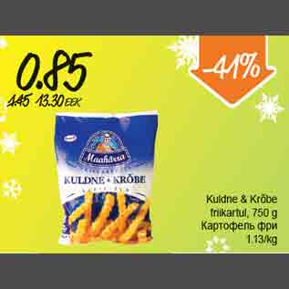 Allahindlus - Kuldne & Krõbe frikartul, 750 g