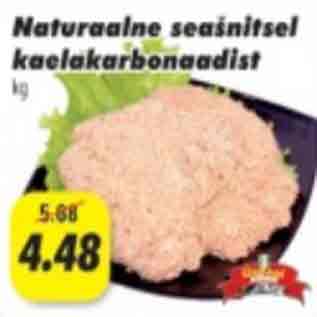 Allahindlus - Naturaalne seašnitsel kaelakarbonaadist