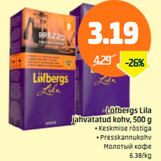 Allahindlus - Löfbergs Lila jahvatatud kohv, 500 g