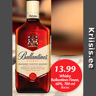 Allahindlus - Whisky Ballantines Finest