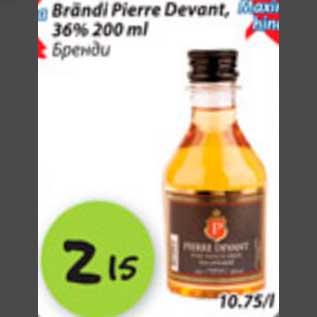 Allahindlus - Brändi Pierre Devant, 36% 200ml