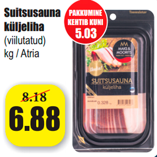 Allahindlus - Suitsusauna küljeliha