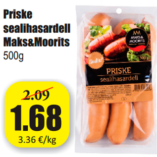 Allahindlus - Priske sealihasardell Maks&Moorits 500g