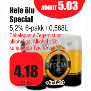 Allahindlus - Hele õlu Special