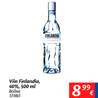 Allahindlus - Viin Finlandia