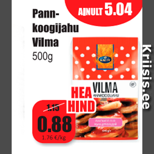 Allahindlus - Pannkoogijahu Vilma 500 g