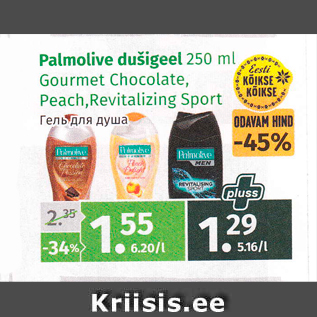 Allahindlus - Palmilive dušigeel 250 ml