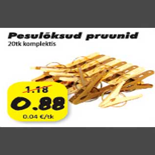 Allahindlus - Pesulõksud pruunid