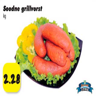 Allahindlus - Soodne grillvorst