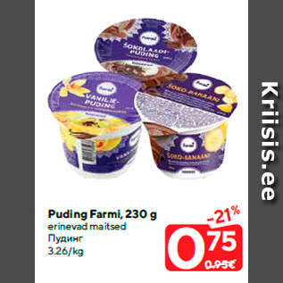 Allahindlus - Puding Farmi, 230 g