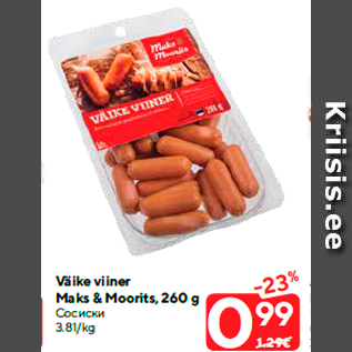 Allahindlus - Väike viiner Maks & Moorits, 260 g