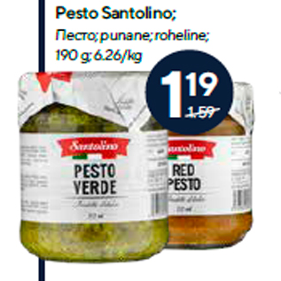 Allahindlus - Pesto Santolino