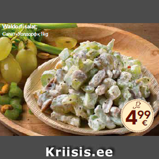 Allahindlus - Waldorfi salat; 1 kg