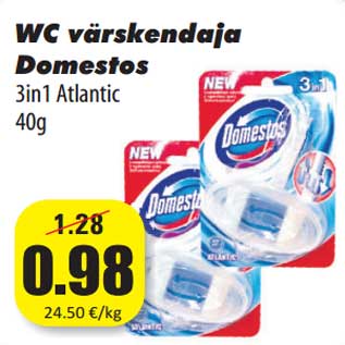 Allahindlus - WC värskendaja Domestos