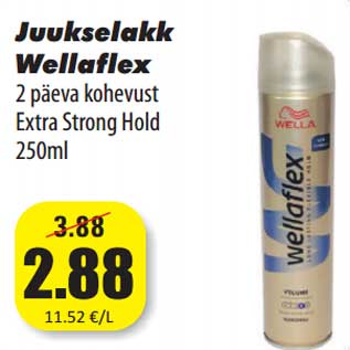 Allahindlus - Juukselakk Wellaflex