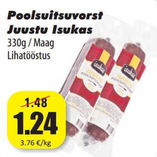 Allahindlus - Poolsuitsuvorst Juustu Isukas