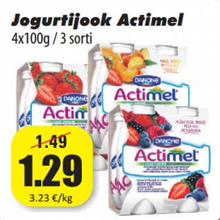 Allahindlus - Jogurtijook Actimel