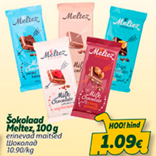 Allahindlus - Šokolaad Maltez, 100 g